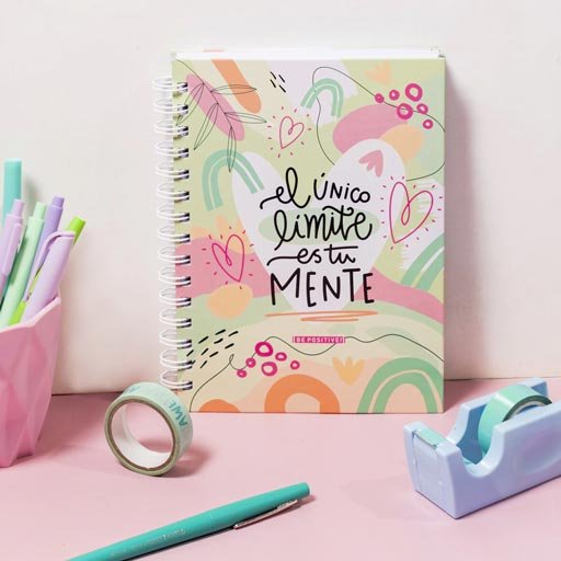 Cuaderno a5 be positive